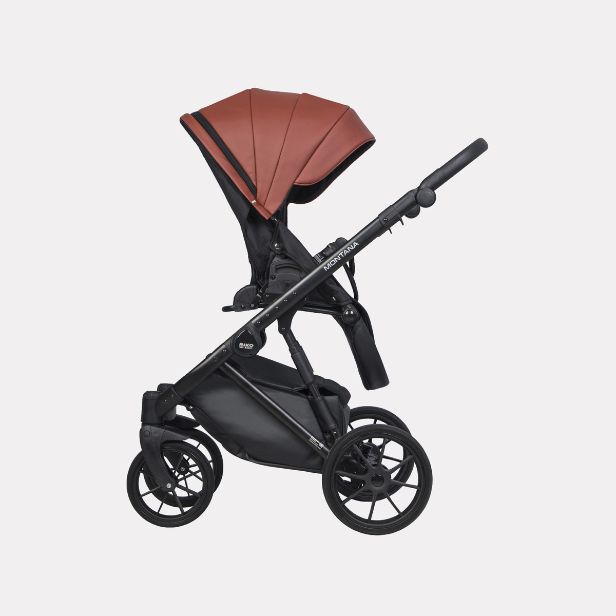 Коляска 3 в 1 Riko Basic Montana Ecco 17 MAROON