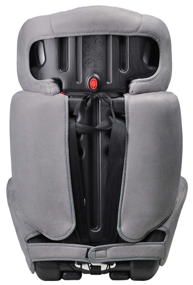 Автокресло детское Farfello CS-003 Изумрудно-зеленый/Emerald green велюр, YB702AEG