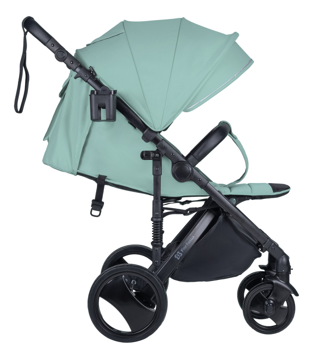 Коляска детская прогулочная Farfello Bino Angel Plus (Mint/Мятный)